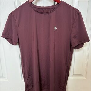 YoungLA Men's Burgundy Short Sleeve Tee